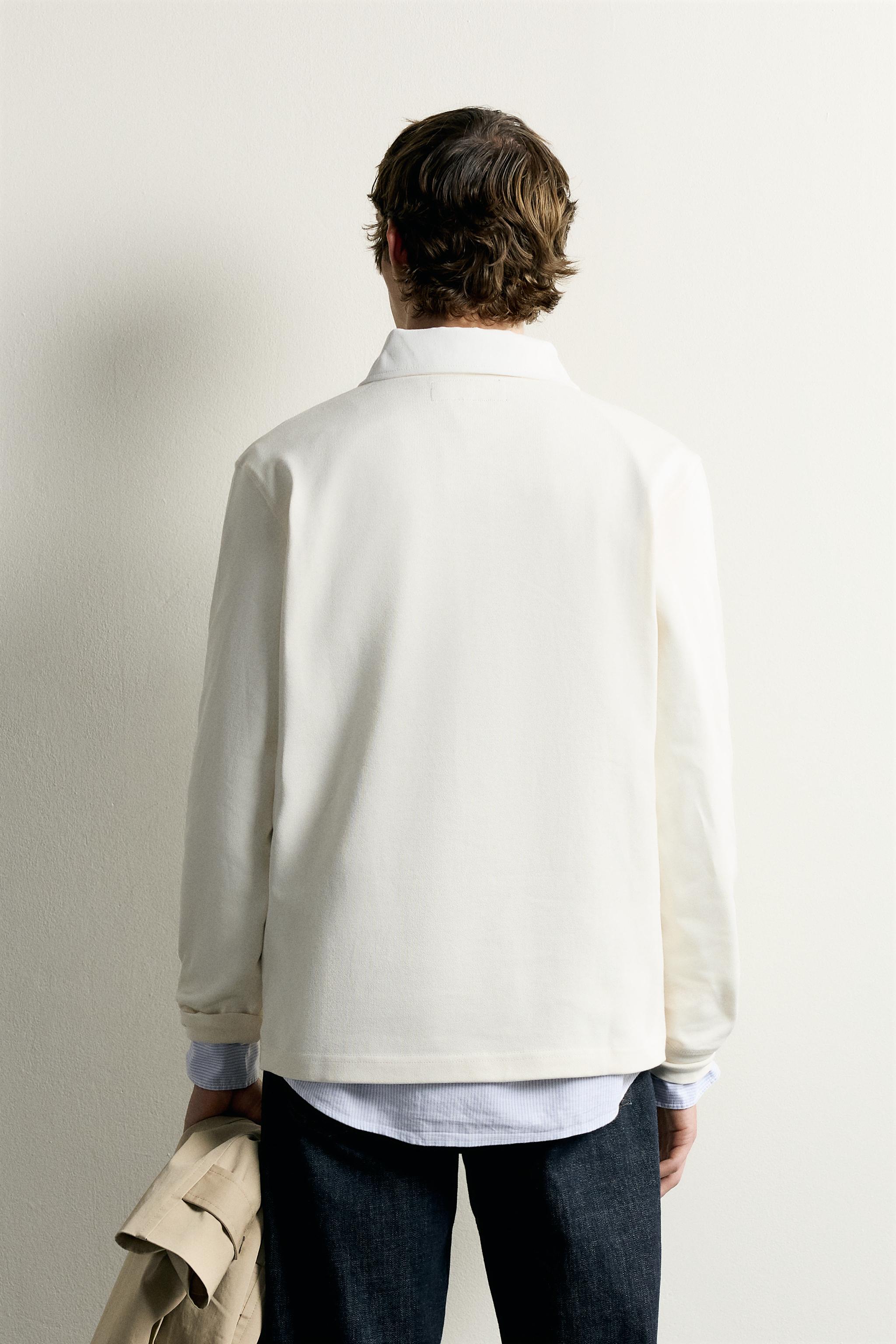 POLO BANDE CONTRASTE 0FR. PARIS X ZARA